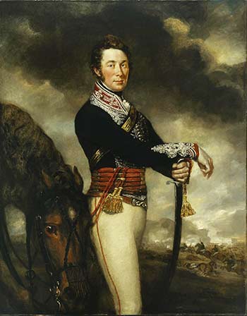 Captain Peter Hawker of the 14th Light Dragoons (James Northcote)