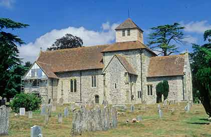 Breamore - the Saxon church