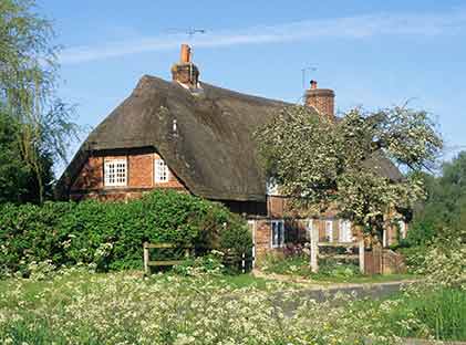 Breamore - an idyllic thatched cottage