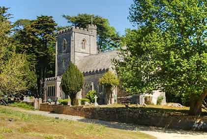 Brownsea Island - the 19th century church