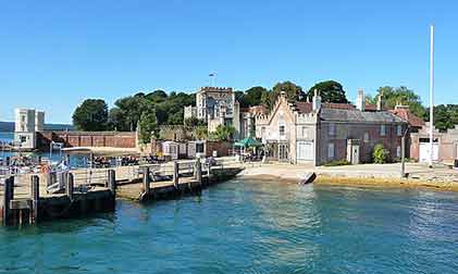 Brownsea Island - the landing stage