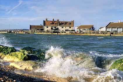 Mudeford - the view from Hengistbury Head