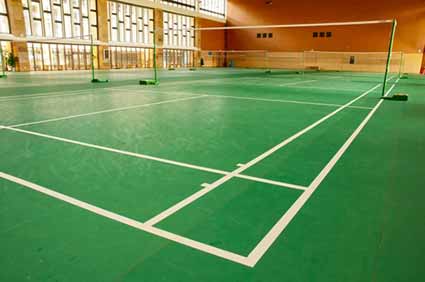 Badminton court