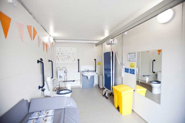 Longdown Dairy Farm - Changing Places Toilet and changing facility