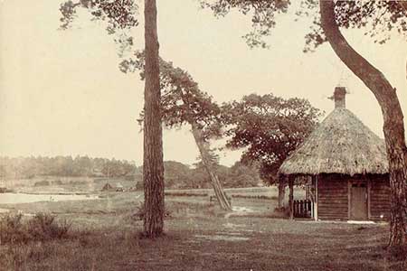 An 1890s view of the Duke's Bath House, when it was described as Bath Cottage