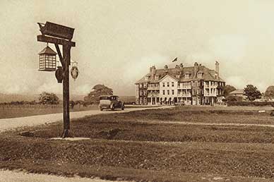 Balmer Lawn Hotel in the early 20th century