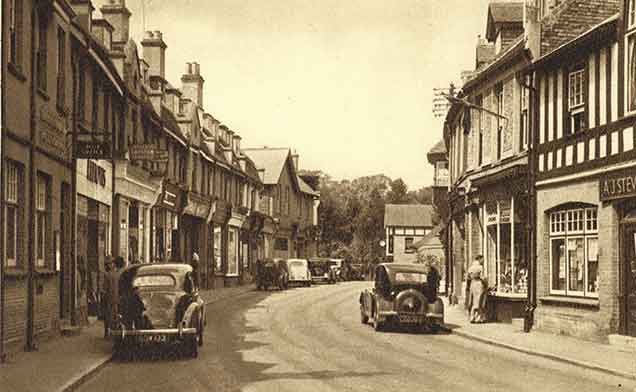 Brockenhurst - Brookley Road - an image probably from the 1930s