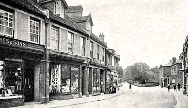 An early image of Brookley Road, looking in the opposite direction from those above