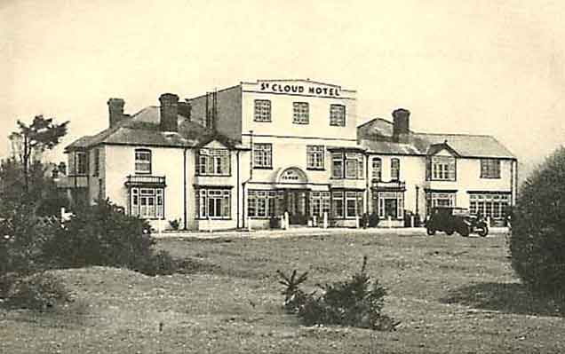 Brockenhurst - the Cloud Hotel in the early 20th century (it was then known as the St. Cloud Hotel)