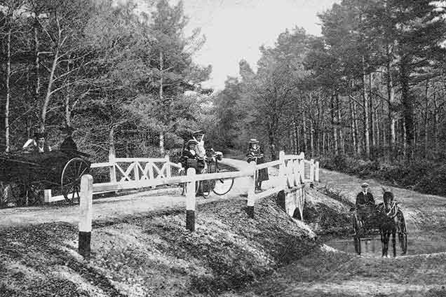 Brockenhurst - Ivy Bridge seen here in 1909