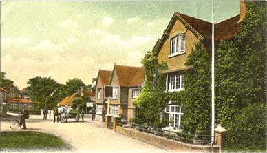 An early image of the Queen's Head pub - always a popular subject