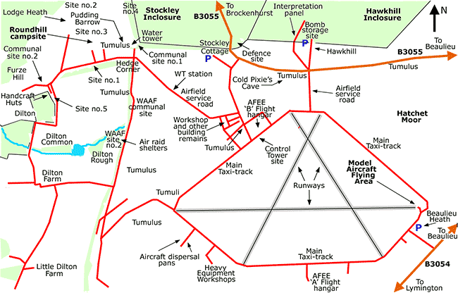 Airfield layout
