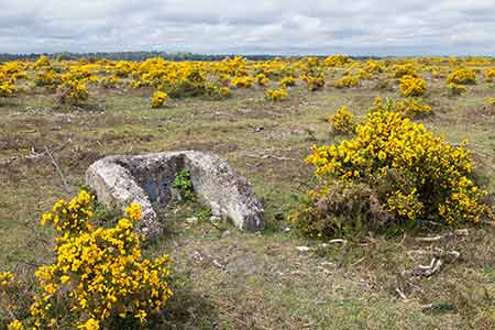 One of the unexplained structures that it has been suggested might have housed a blacksmith's furnace or stove