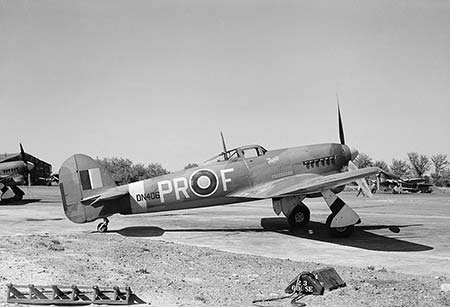 A Hawker Typhoon, Mark IB (Image courtesy of the Imperial War Museum#41;