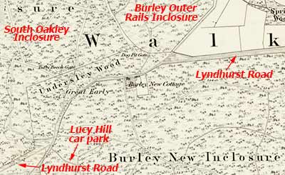 The 1872 Ordnance Survey map