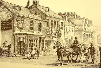 Lyndhurst: the Crown as it was in the 19th century (coutesy of Alan Langford)