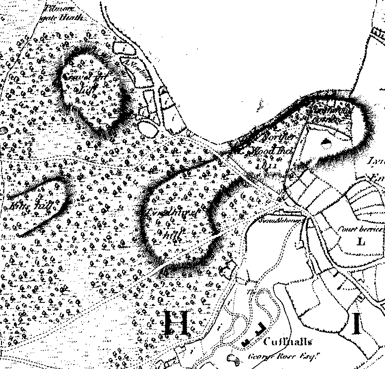 Emery Down - Richardson, King and Driver map