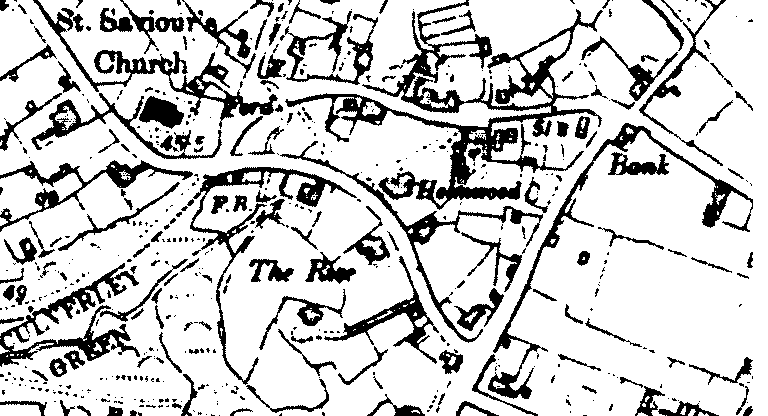 Brookley Road 1909 map