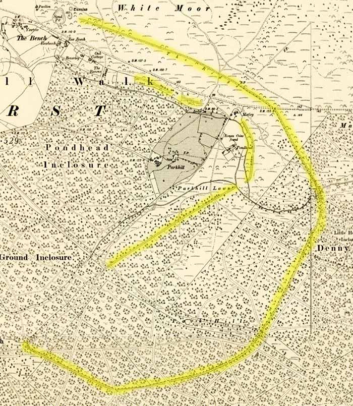 Park Pale - 1909 map