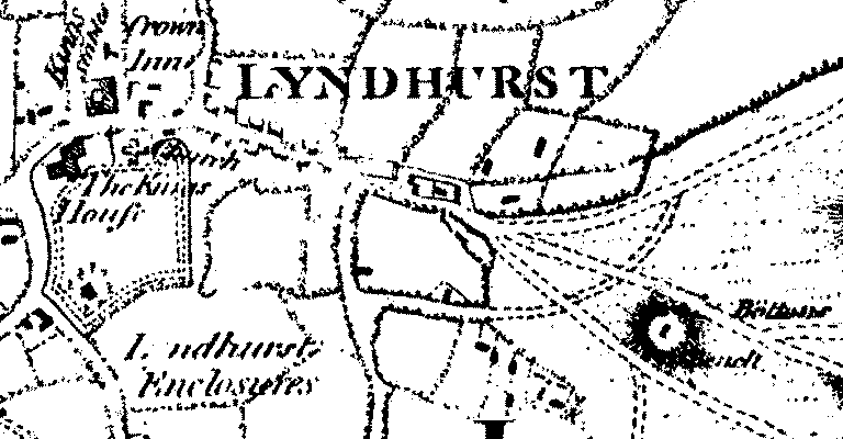 Boltons Bench - Richardson, King, Driver and Driver map