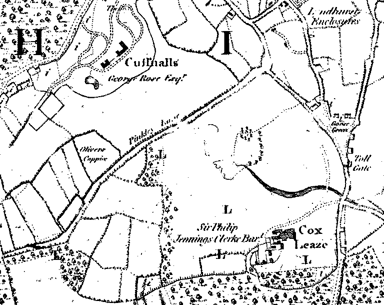 Lyndhurst Goose Green - Richardson, King, Driver and Driver map
