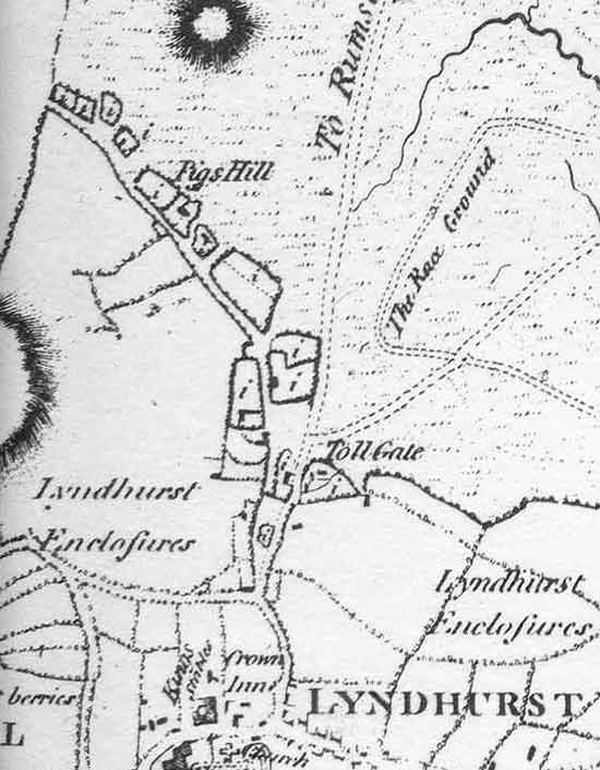 Pikes Hill - Richardson, King, Driver and Driver map