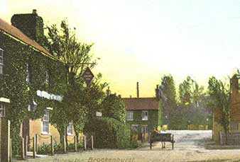 Railway Inn, Brockenhurst - historical image
