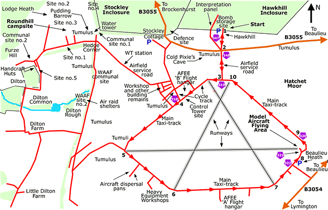 The route