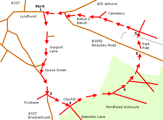 Route map