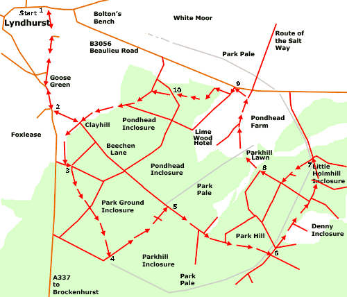 Route map