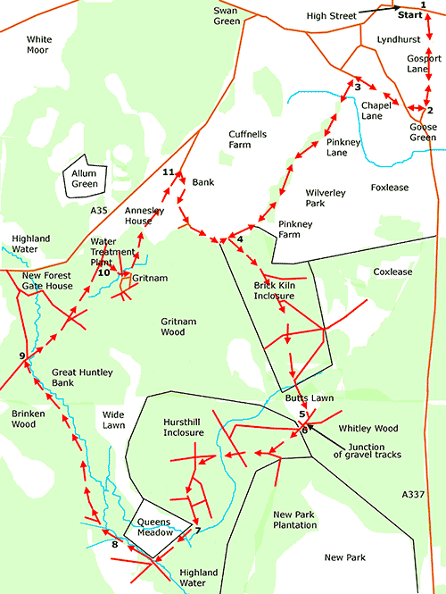 Route map