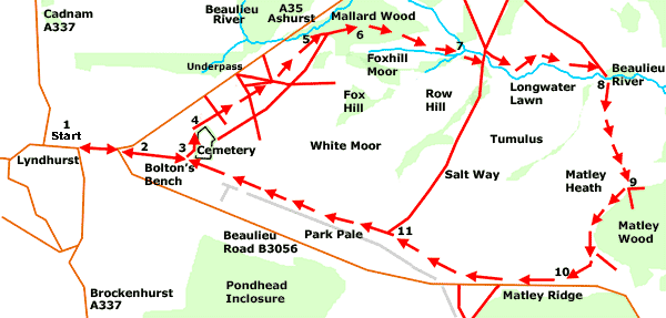 Route map