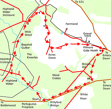 Route map