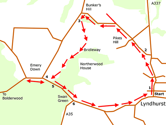 Route map